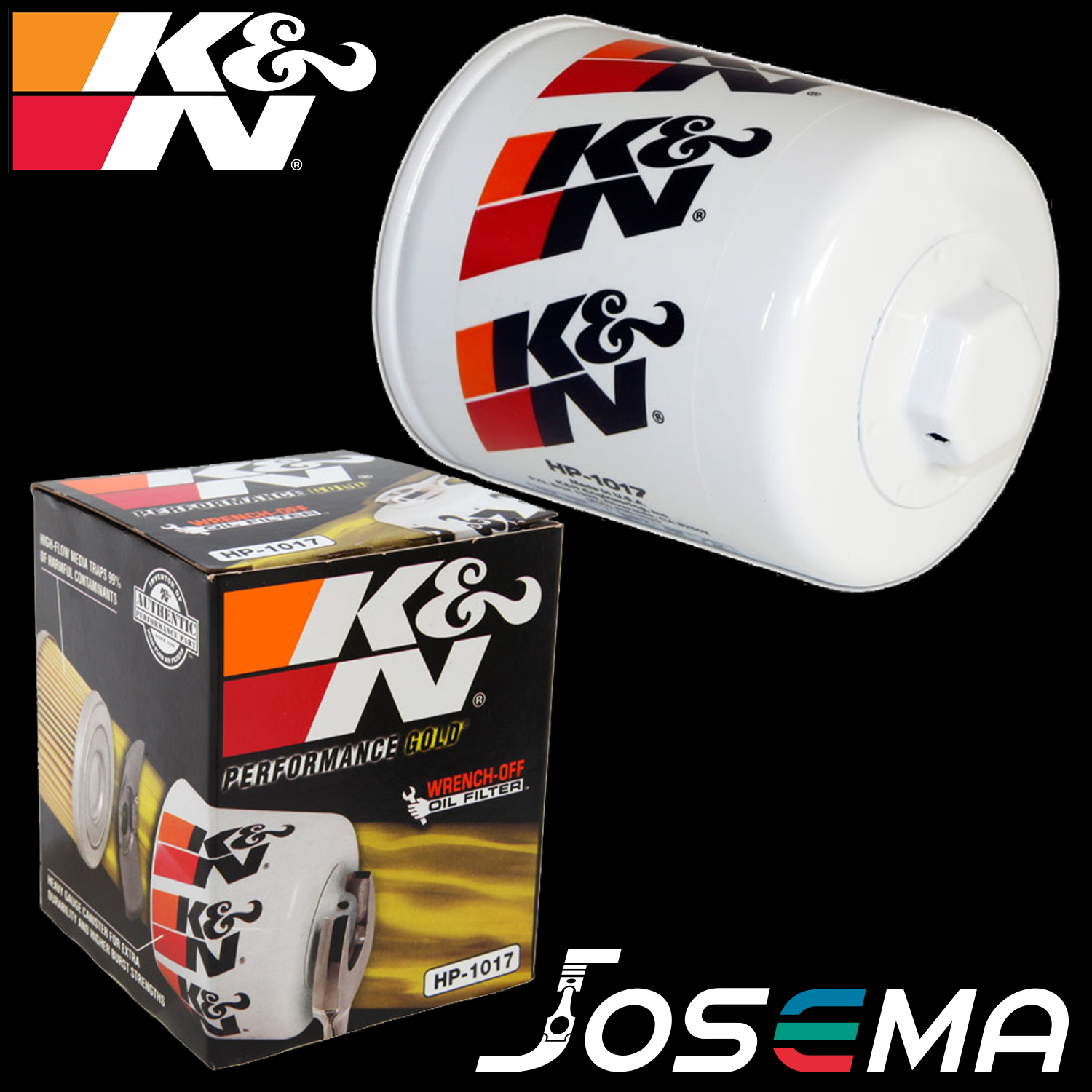 K&N Oljefilter HP1017