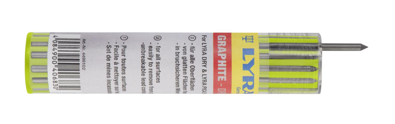 LYRA Dry Reservstift Graphite 12 st
