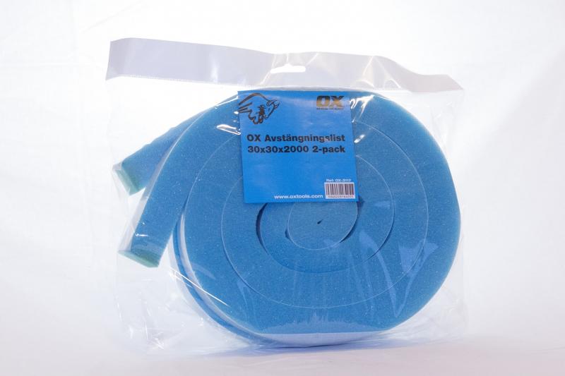 Avstängingslist 30x30x2000 2-pack 18/Kart