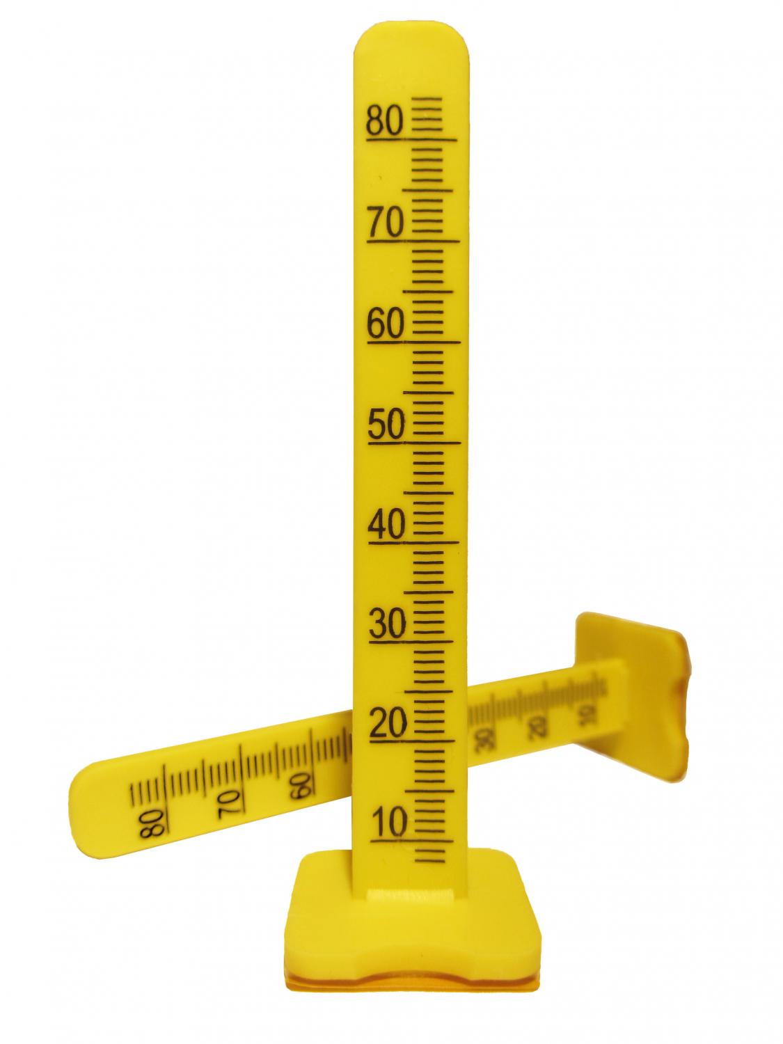 Nivåsticka 80mm 50/påse. 20 påsar/krt