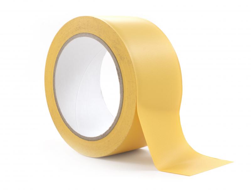 Skyddstejp 50mm x 33 m GUL
