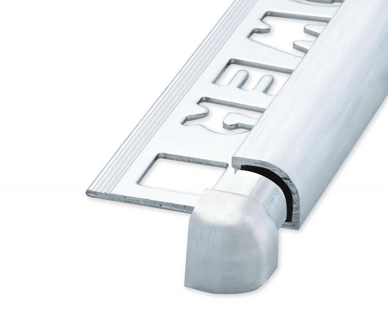 NOZOX Rund Ytterhörn Alu Borstad Silver 6mm 2pack