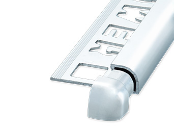 NOZOX Rund Ytterhörn Alu Blank Silver 6mm 2pcs