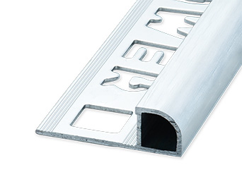 NOZOX Rund Stängd Alu Borstad Silver 12,5x2500mm