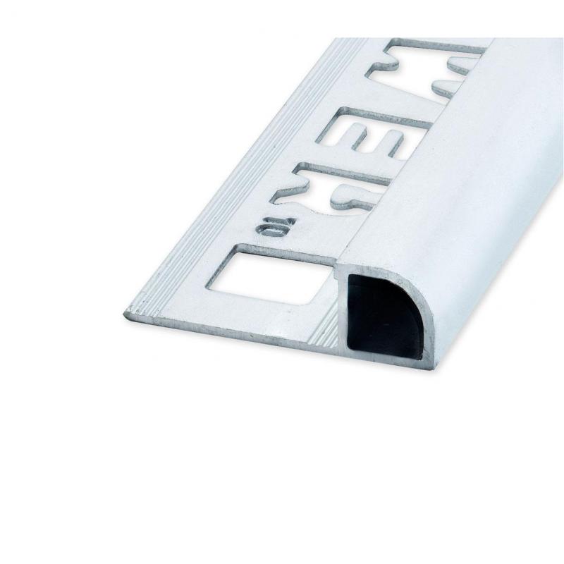 NOZOX Rund Stängd Alu Matt Silver 6x2500mm