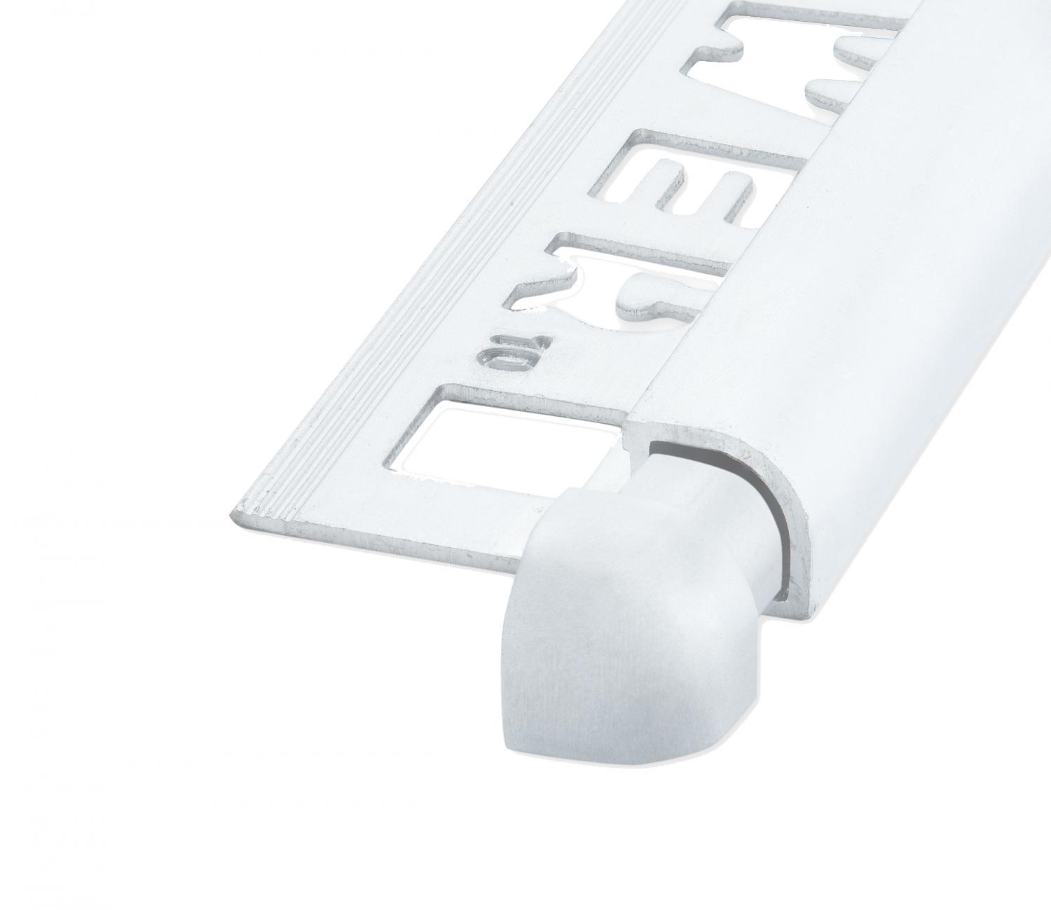NOZOX Rund Ytterhörn Alu Vit 12,5mm 2pcs