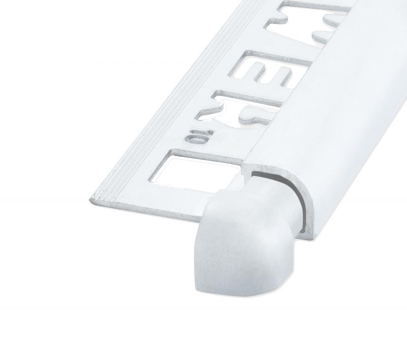 NOZOX Rund Ytterhörn Alu Vit 10mm 2pcs