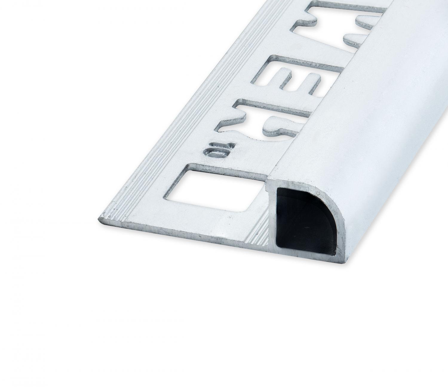 NOZOX Rund Stängd Alu Matt Silver 12,5x2500mm