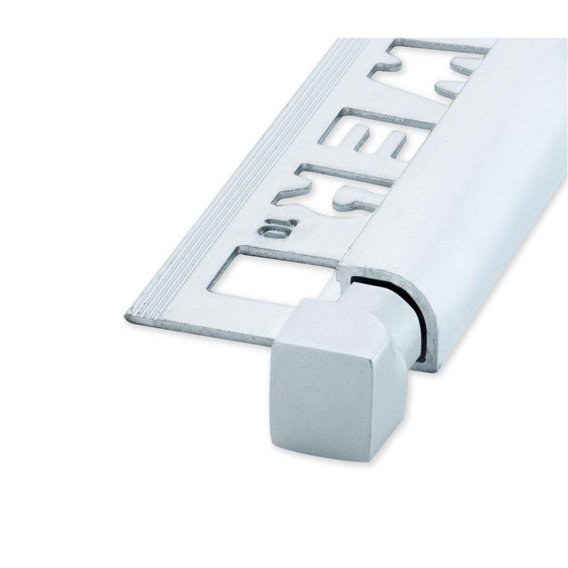 NOZOX Rund Innehörn Alu Vit 6mm 2pcs