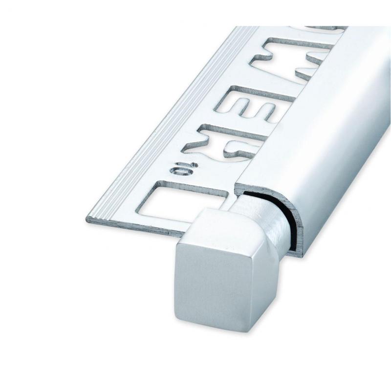 NOZOX Rund Innehörn Alu Blank Silver 12,5mm 2pcs