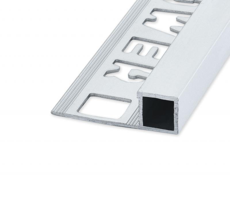 QUBOX Fyrkant Alu Matt Silver 10x2500mm