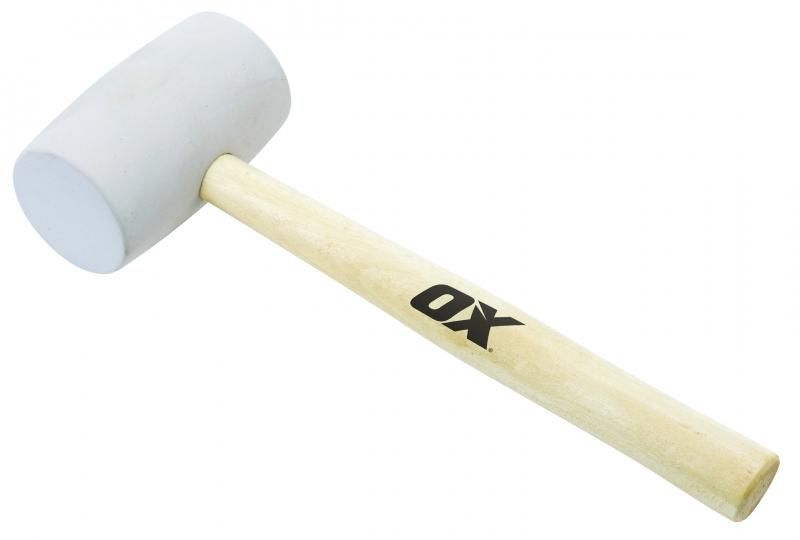 Gummiklubba Vit 16 oz