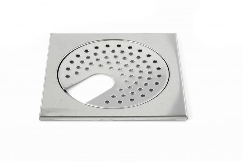 Golvbrunnsil Standard Blank med urtag 20x20