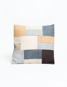 Cushion Grey Recycled Wool