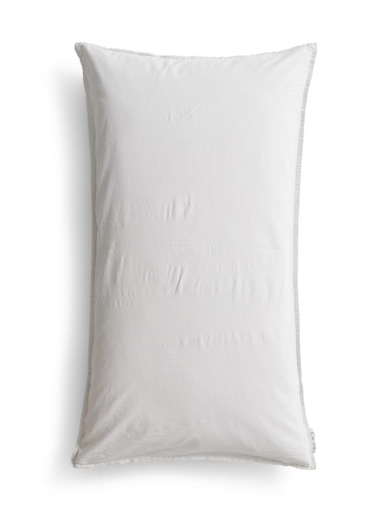 50x90cm Pillowcase Crinkle Light Grey