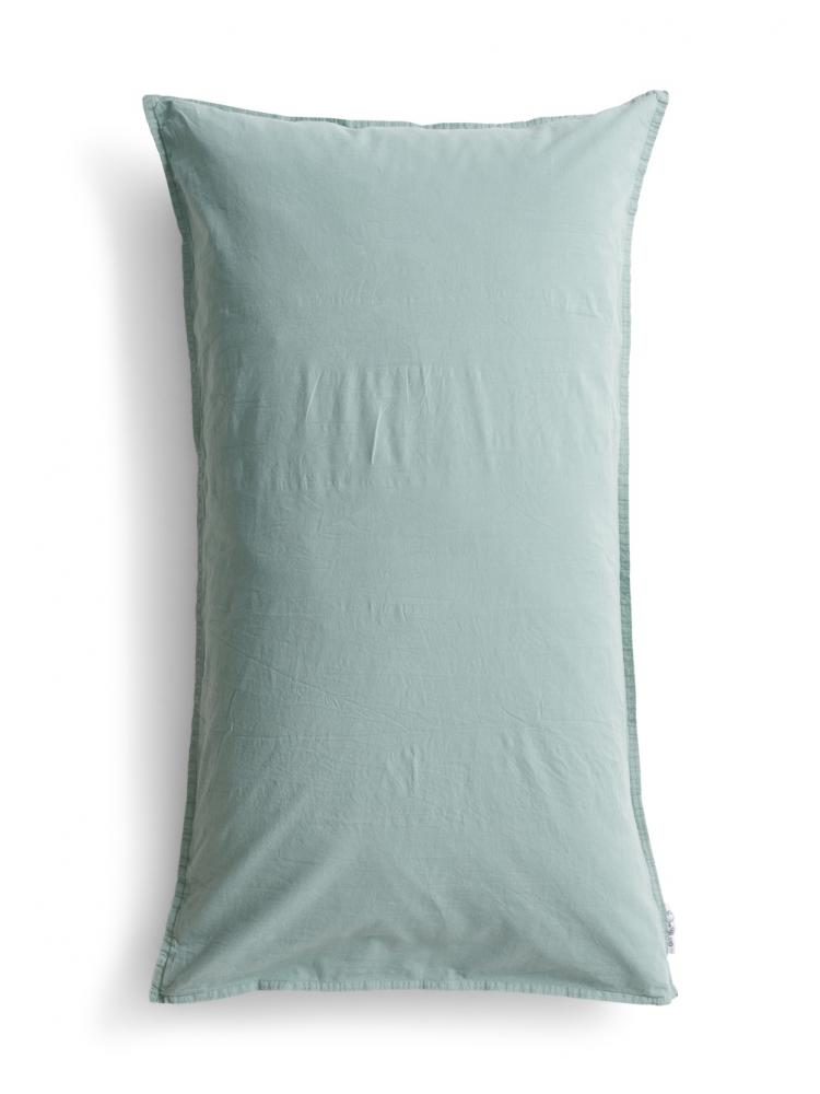 50x90cm Pillowcase Crinkle Mineral Green