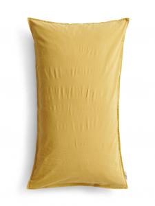 50x90cm Pillowcase Crinkle Mustard Gold