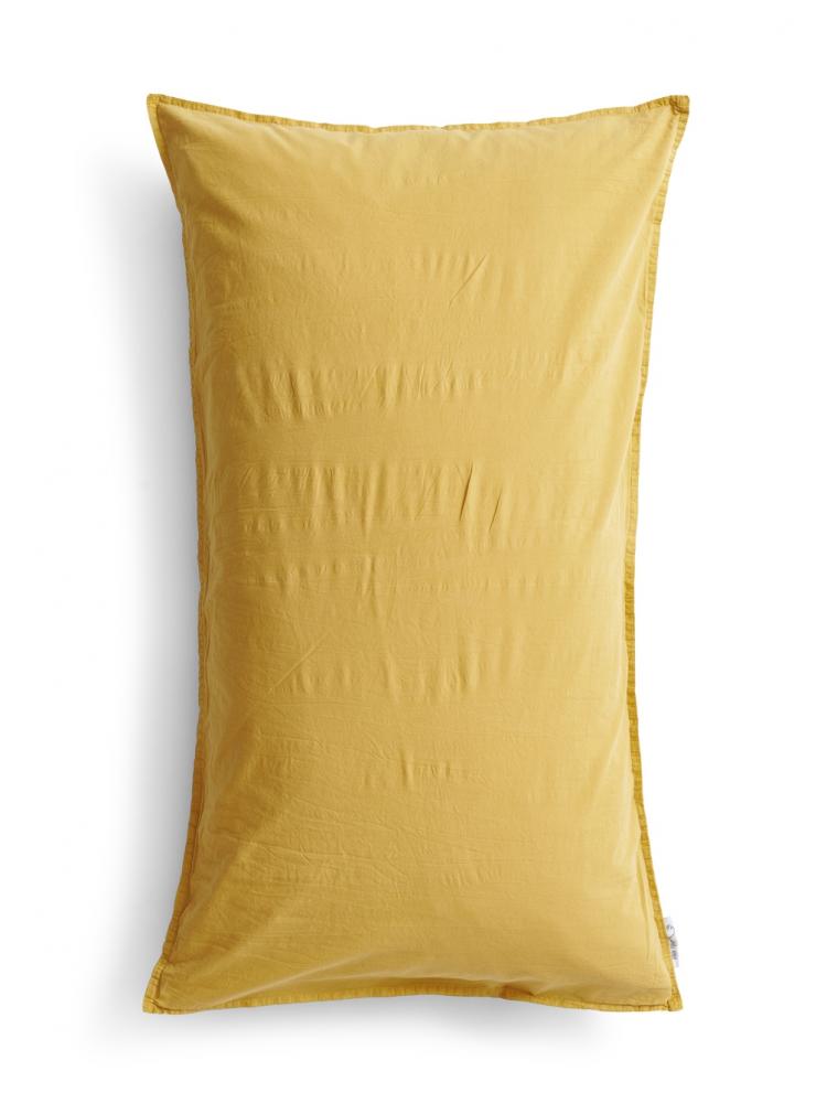 50x90cm Pillowcase Crinkle Ocra