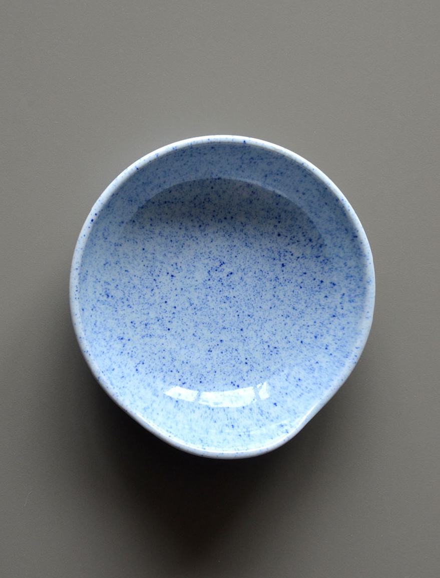 Pure Stain Blue Winged Bowl Large