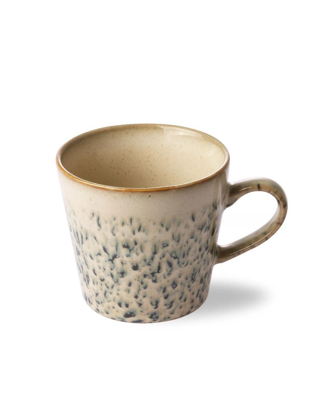 70's Ceramic Cappuccino Mug Hail