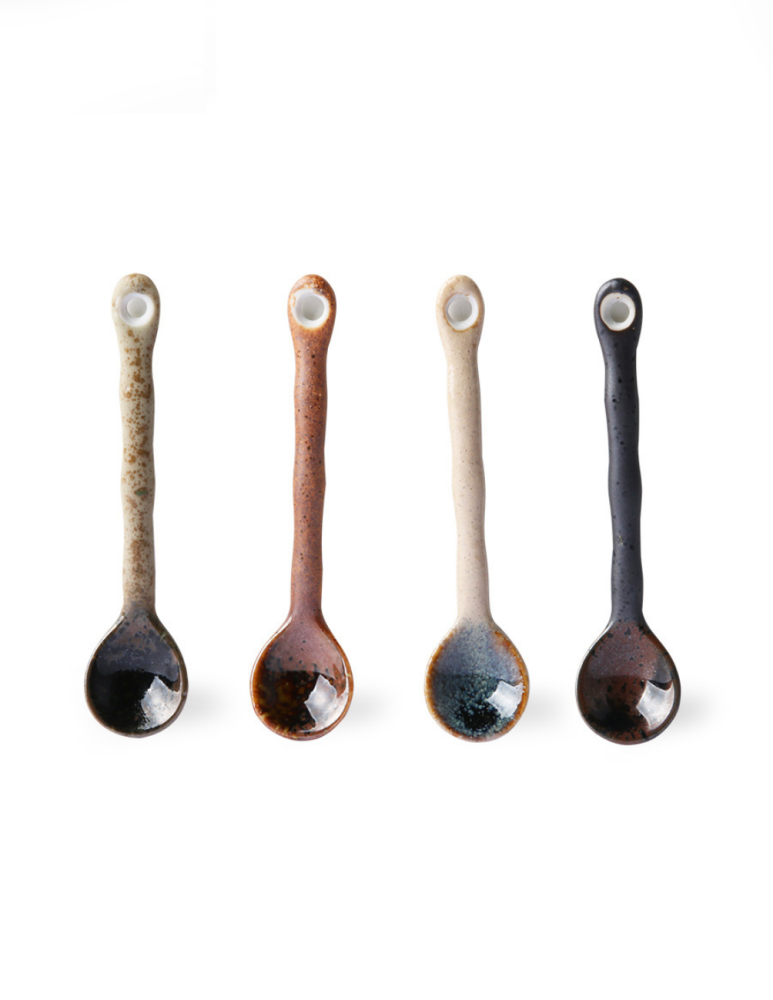 Japanese Ceramic Spoon Natural