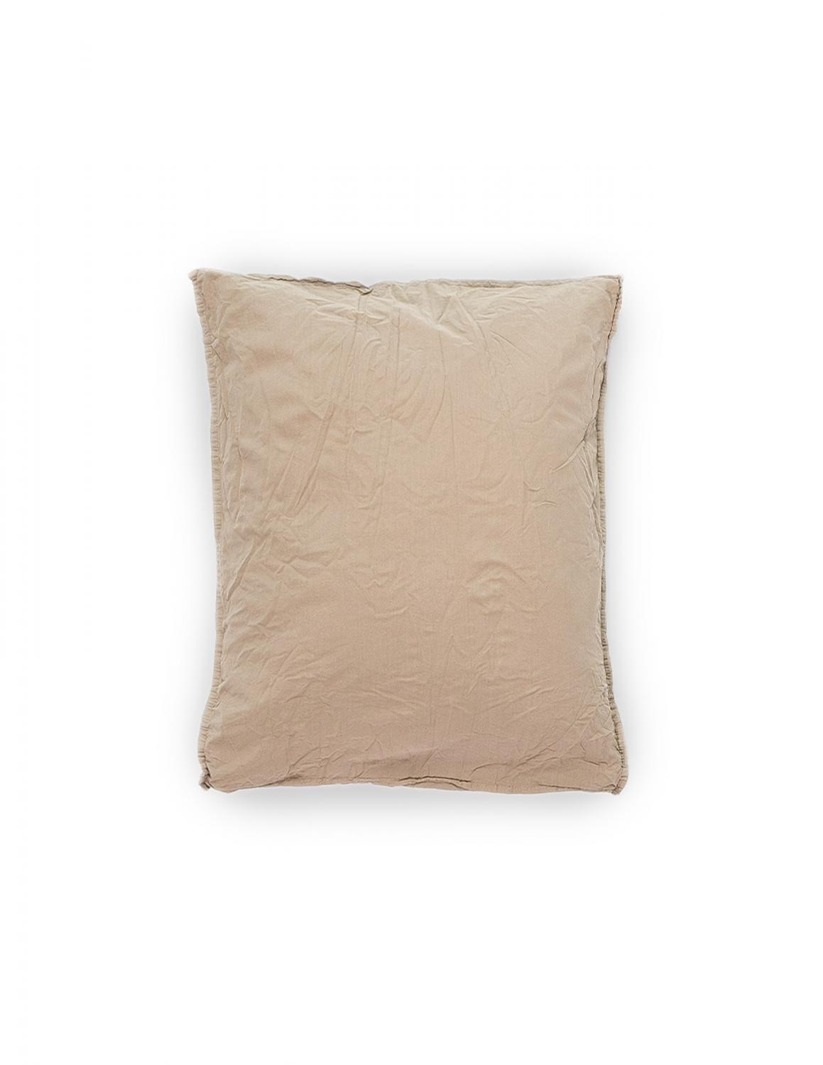 50x60cm Pillowcase Crinkle Nutmeg