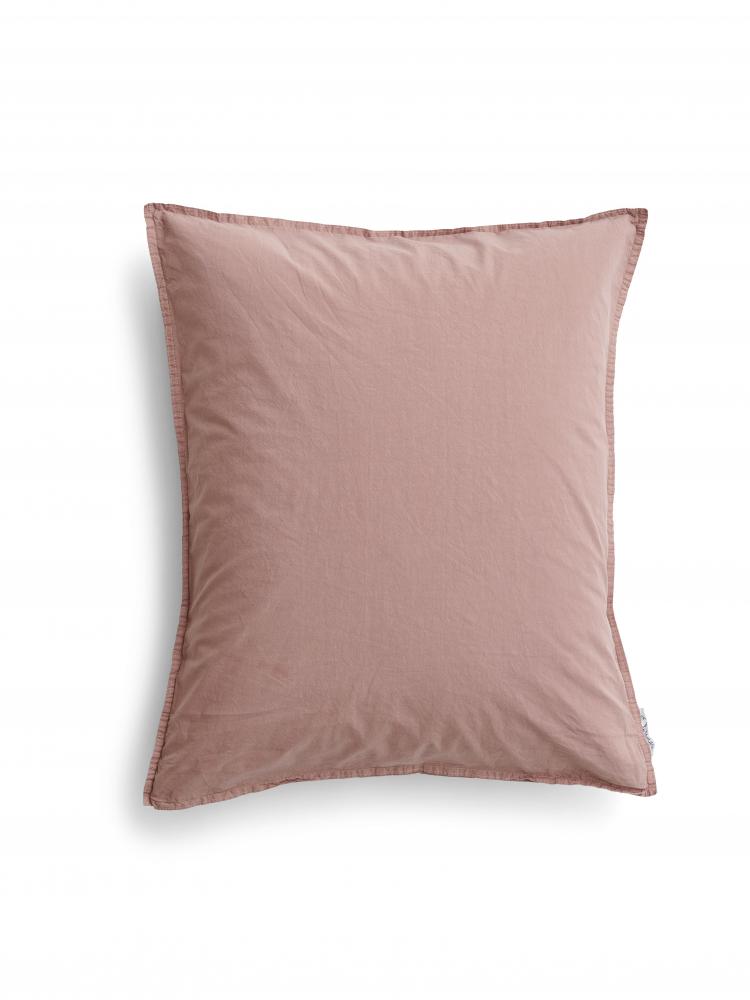 50x60cm Pillowcase Crinkle Rose Taupe