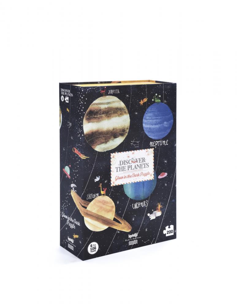 Discover The Planets Puzzle (Svart)