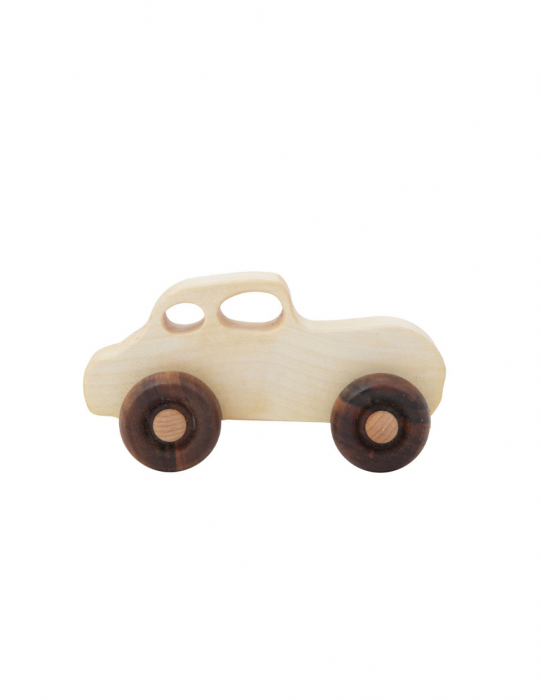 Wooden Toy Retro Car