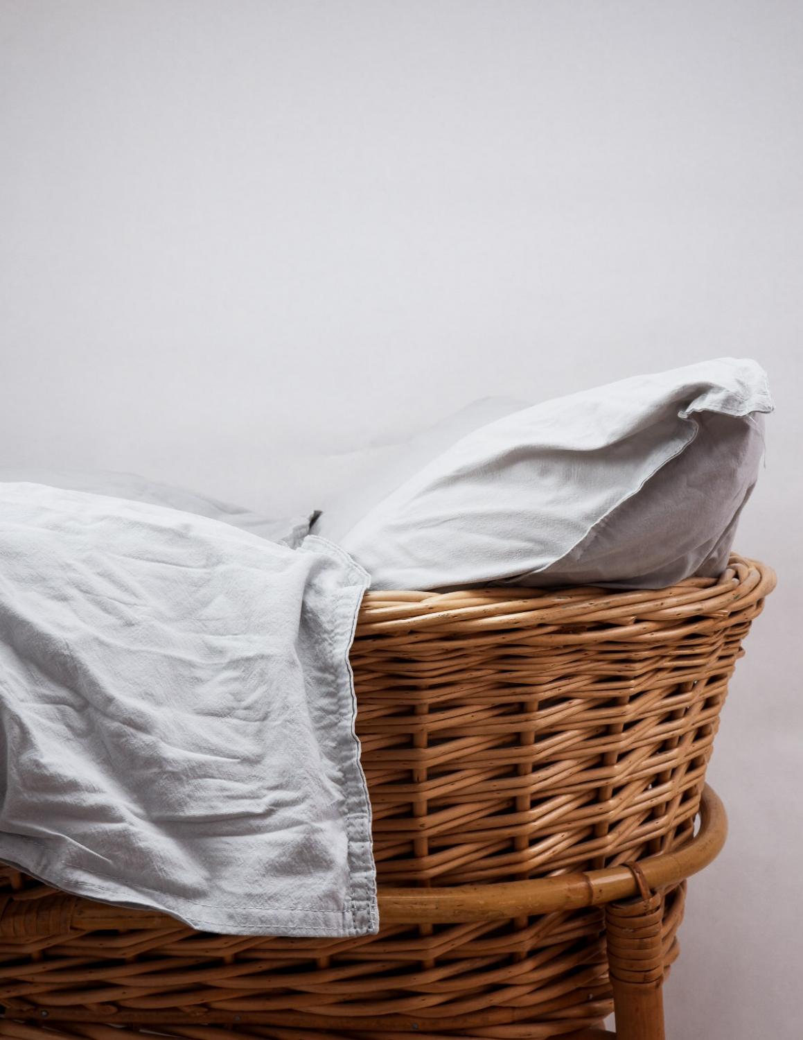 Baby Duvet Cover Crinkler Light Grey Ab Smaland