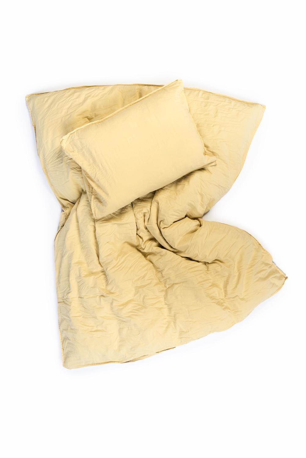 Baby Duvet Cover Crinkle Sunny Yellow