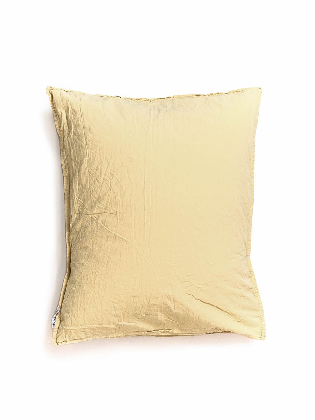 50x60cm Pillowcase Crinkle Sunny Yellow