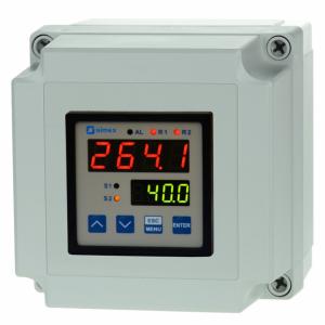 Display/regulator med dubbel display för analog in