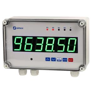 Väggdisplay 57 mm - pulsmätare, varvräknare