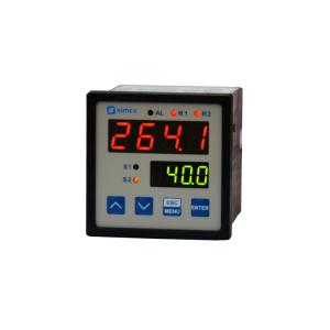 Display/regulator med dubbel display för analog in