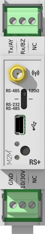 Radiomodem Modbus för DIN-skena