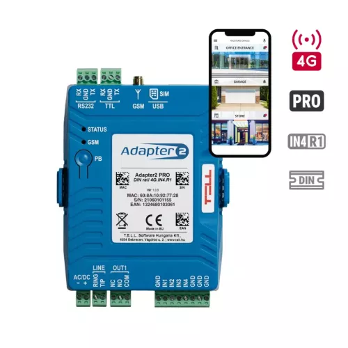 Modul för fast telefoni via 4G för porttelefon och larm