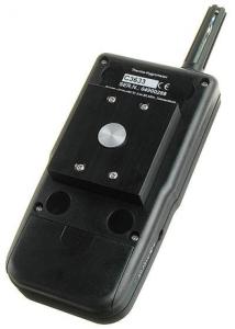 Hygrometer-termometer med logger och magnetisk temperaturgivare för ytmätning