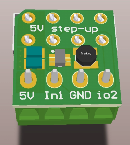 Elsys ELT Step-Up Module - 5V strömförsörjningsmodul för ELT-serien