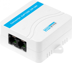 Temp.givare Pt100 m. 1-wire UNI omv. - Temp-1W-UNI Pt100 Cable