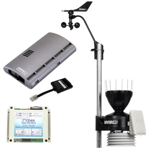Väderstation Modbus - Envoy med givarpkt Vantage Pro2