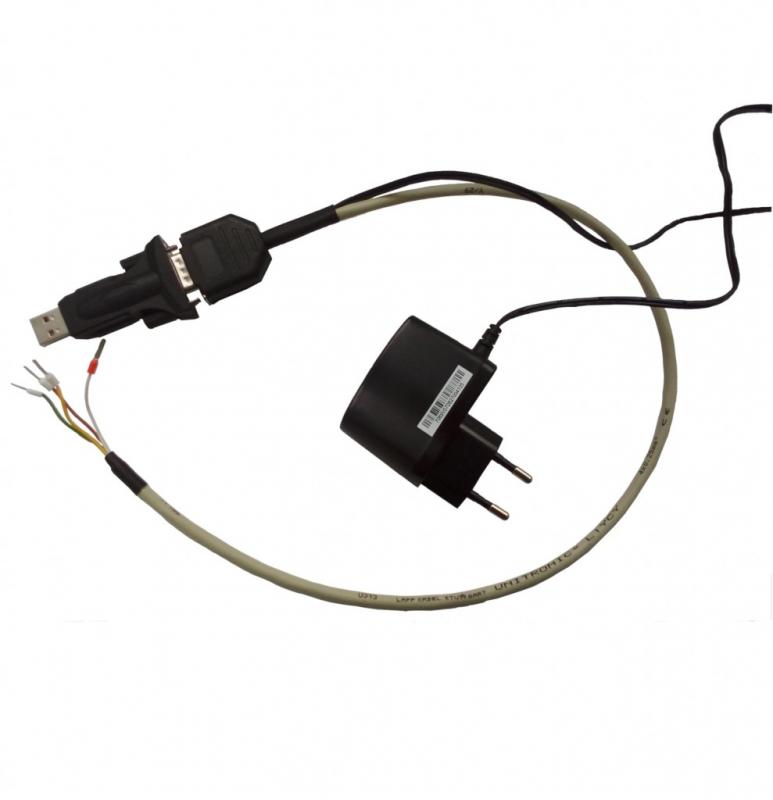 USB/RS485 omvandlare för Evikon gaslarm och instrument
