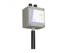 Temperatur- & luftfuktighetstransmitter med analog ut, reläutg & RS485