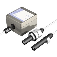 Temperatur- & luftfuktighetstransmitter med extern givare, analog ut, reläutg & RS485