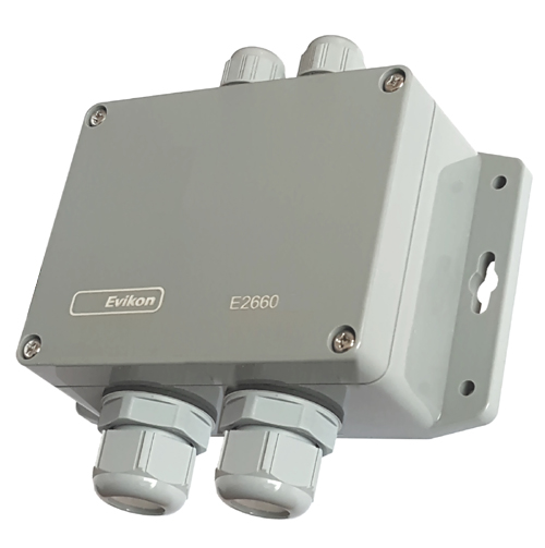 Gaslarm för garage CO & CO2 med reläutgångar