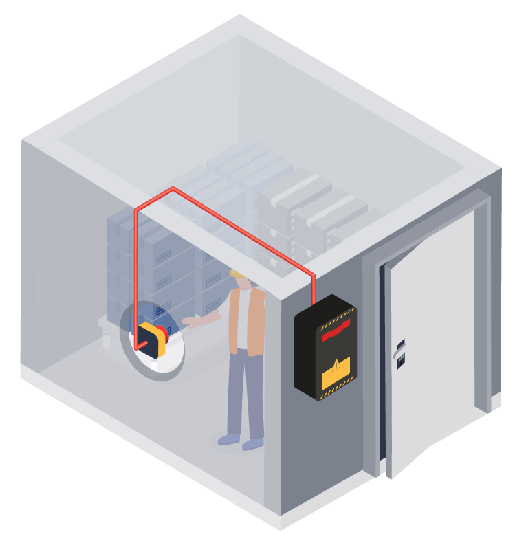 Instängningslarm för ökad säkerhet