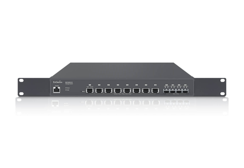 EnGenius Cloud ECS5512 8-Port 10G Base-T Switch