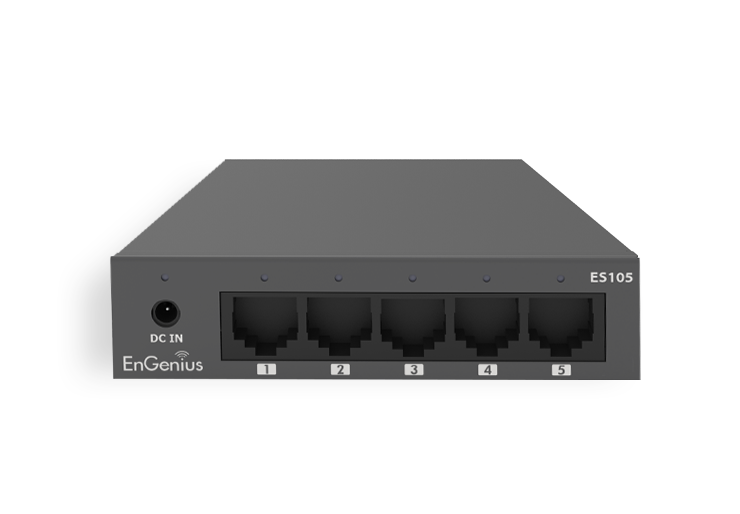 EnGenius ES105 – 5-portars Gigabit Unmanaged Switch