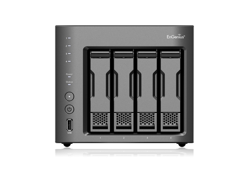 EnGenius EVS1004D - Compact 4-Bay AI Cloud NVS