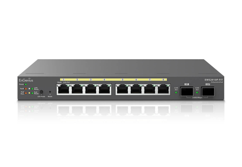 EnGenius Fit EWS2910P-FIT – Managed 55W Gigabit PoE-switch